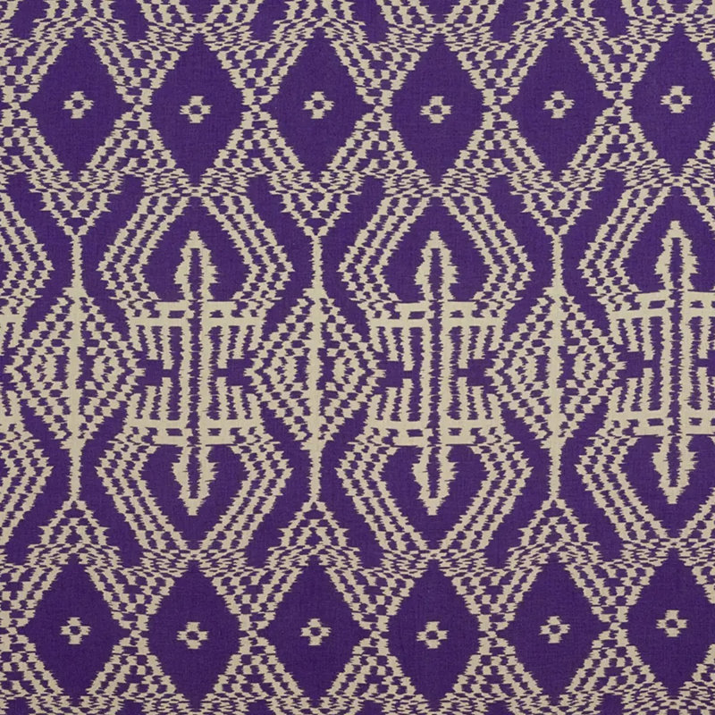Tissu ikat Asaka, Violet