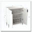 Armoire en bois 2 portes-208987693