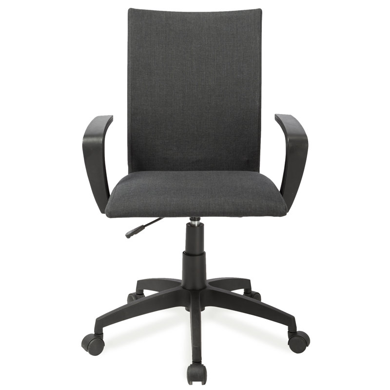 Chaise de travail Sparacino, Noir