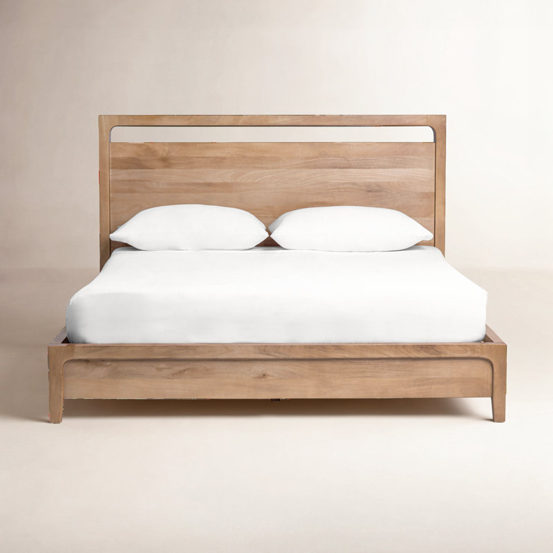 Laguna Solid Wood King Bed, King