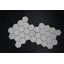 Hexagone brillant 3 po Bianco dolomite
