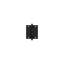 Deltana CH3025U19 3" x 2-1/2" Hinge, w/ Ball Tips in Paint Black Pair