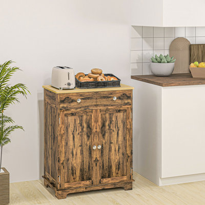 Buffet avec comptoir, armoire de cuisine moderne, armoire à café