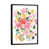 Black Floater Framed selected