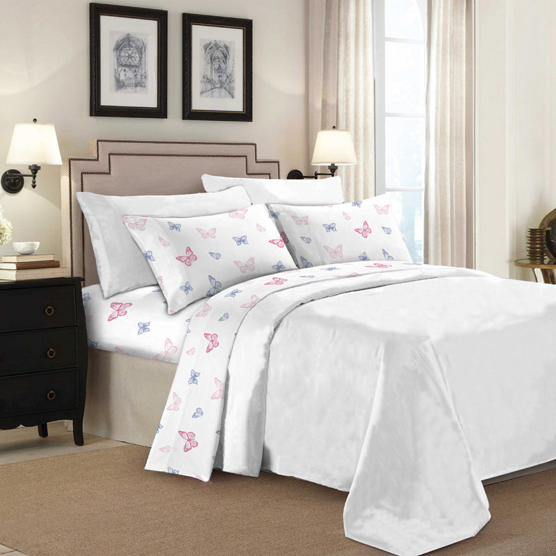 Ensemble de draps en coton Akitomo
