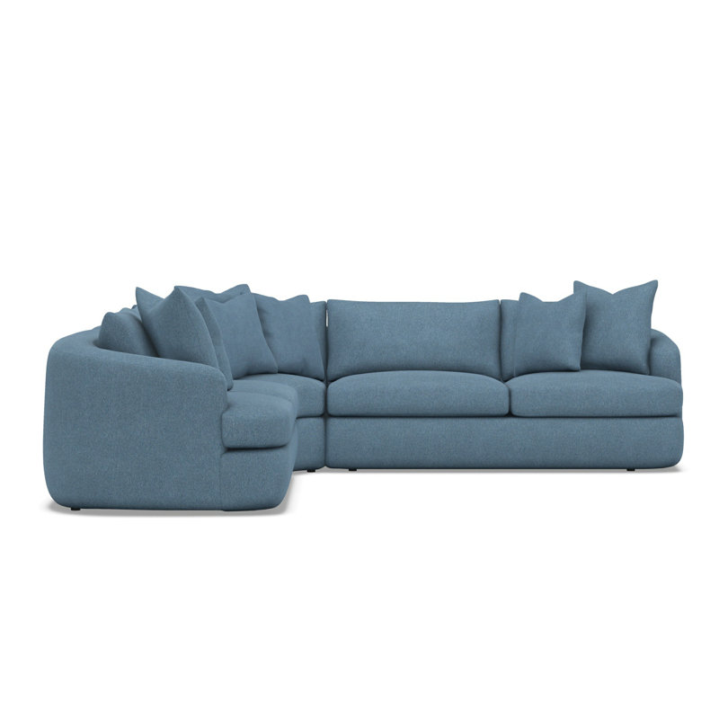 Jules Fabric 3 Pc Sectional, 1583-014