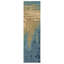 Tapis bleu en laine touffeté à la main Tasley-214427664