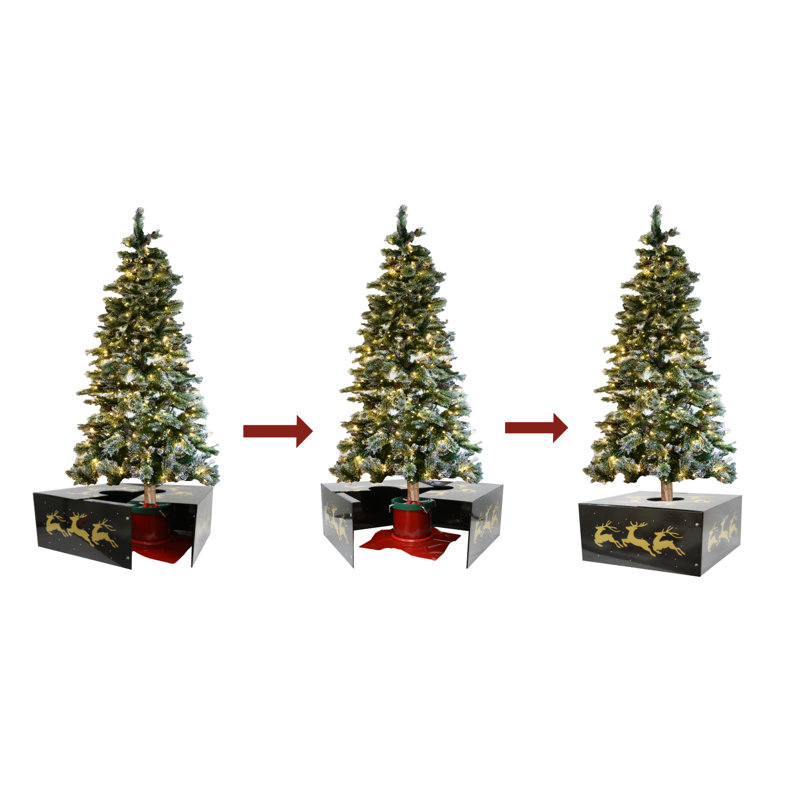 Solution d’entretien d’arbre de noël gold renne, H 11 po x l 20 po x P 20 po