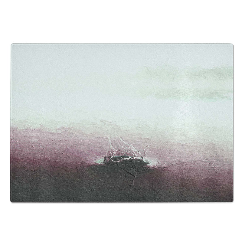 Glass Drop of Water in The Lake Chopping Board, 39 cm W x 28.5 cm L