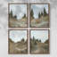Impression sur toile, ensemble de 4-408764176-408764179