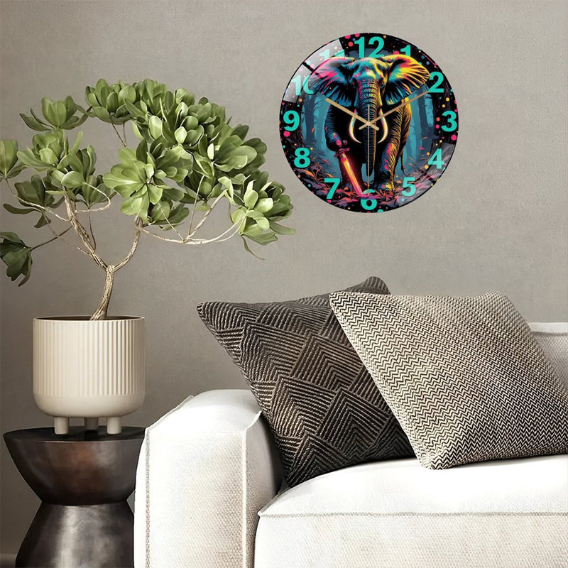 Horloge murale 12 po
