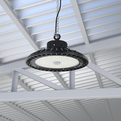 Round High Bay Ceiling Light