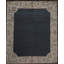 Hand-Knotted High-Quality Black and Tan Area Rug