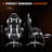 Game Desk Chair - Ergonomic Computer With Footrest And Comfy Lumbar Support, PU Leather Recliner With Headrest, Fixed Up Armrest, Height Adjustable With 360° Swivel, Adults-1555020160