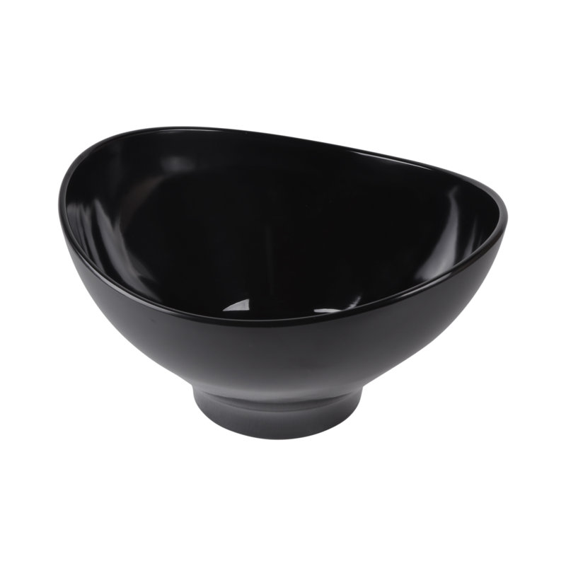 Elite Global Solutions Melamine Serving Bowl, Black