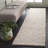 Natura Hand Woven Wool/Viscose/Cotton Rug in Light Grey/Beige-101399373