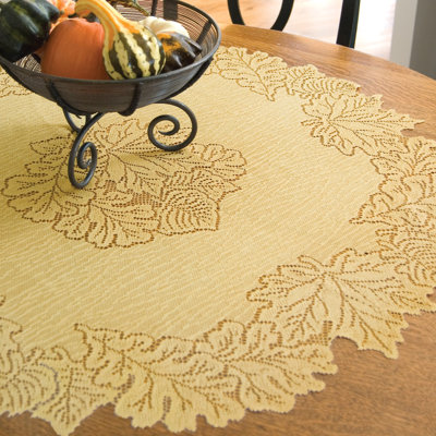 Chesler Floral Round Table Topper