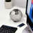Gallatin Facetado Silver Sphere