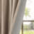 Chenille Blackout Back Tab Curtain Pair(2 panels)-146313421-146313410