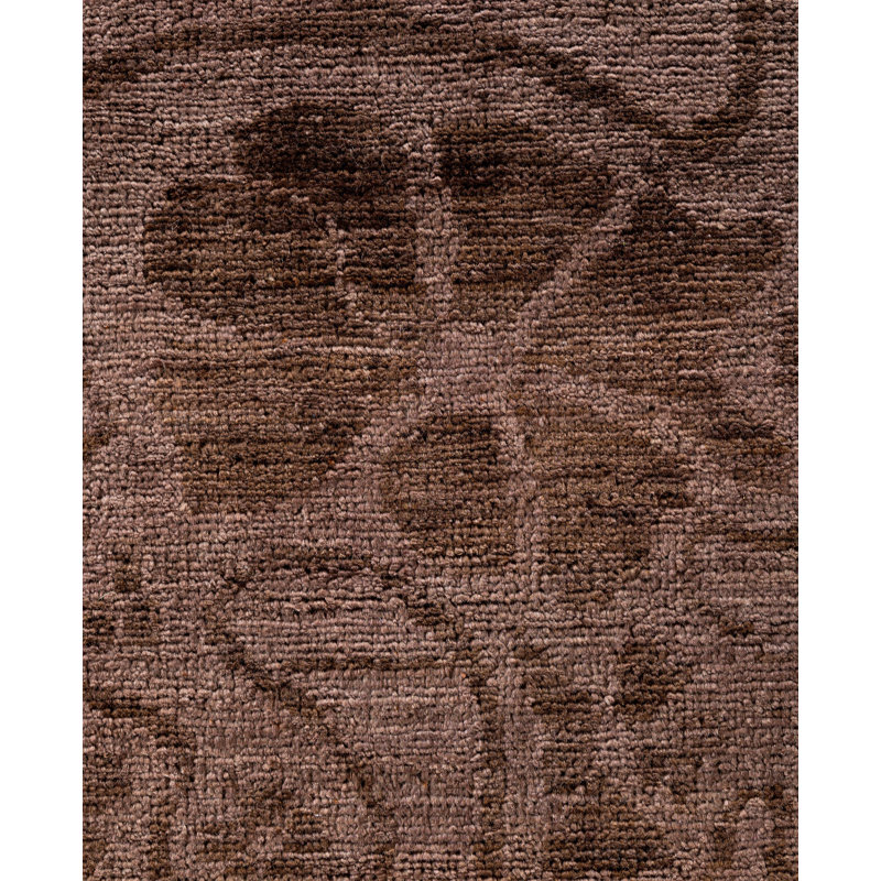Overdyed One-of-a-Kind 10' 2" X 12' 10" Hand Knotted Area Rug