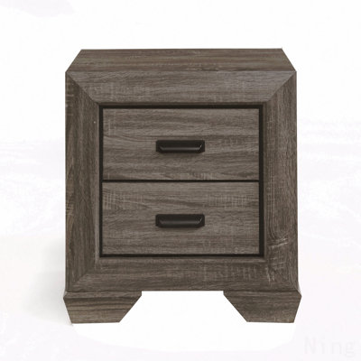 Table de chevet 2 tiroirs