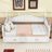Twin Daybed with Trundle and 2 Drawer Storage MDF Daybed-1233760582