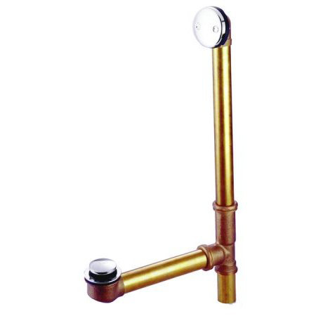 1.5" Leg Tub Drain With Overflow