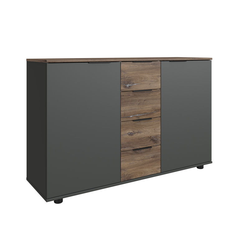 Kang 130cm W 4 - Drawer Chest of Drawers