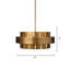 Lustre cylindrique à 3 lumières géométriques-1316876187