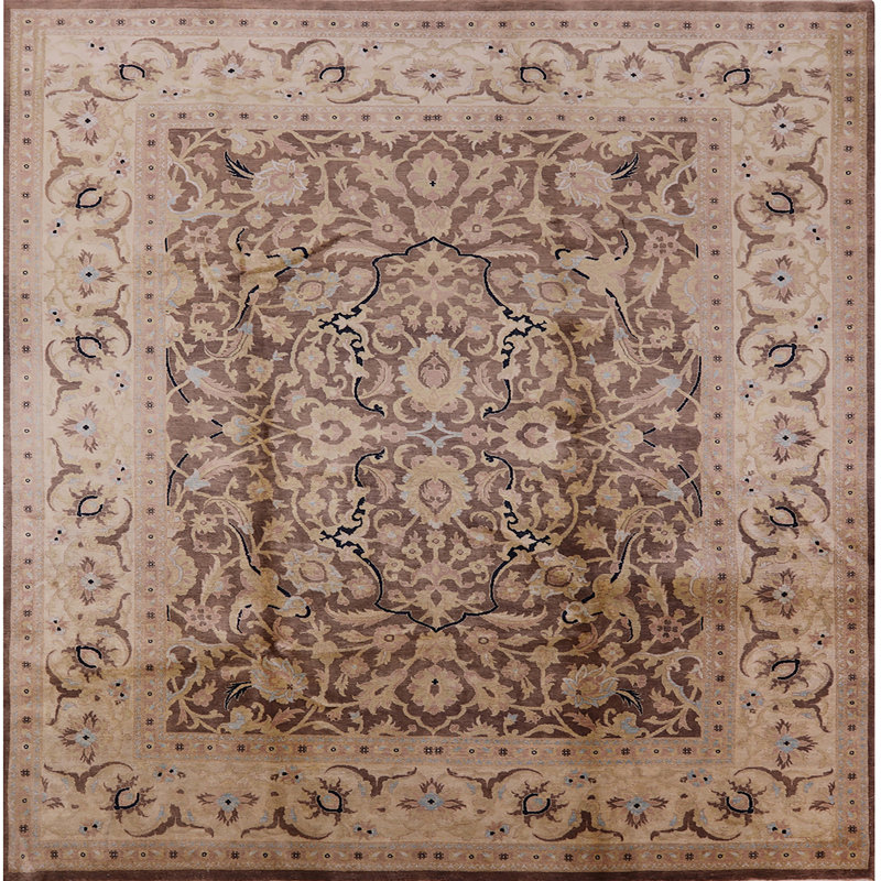 Sighwith Oriental Indoor Rug, Square 5'