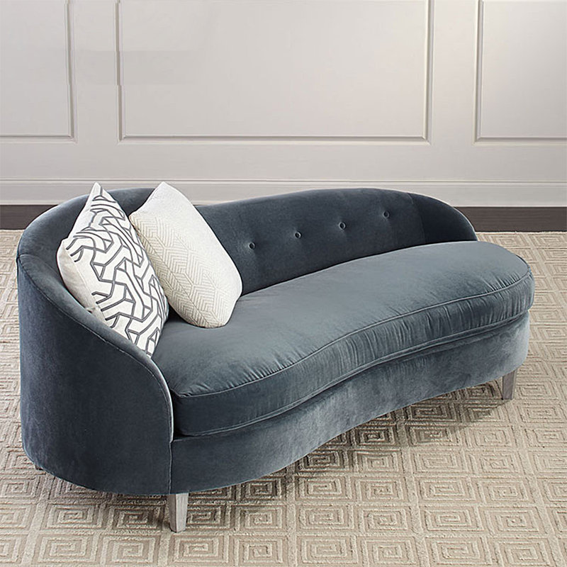 Light luxury simple solid wood recliner