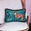 Housse de coussin réversible en velours Tassels-115188540
