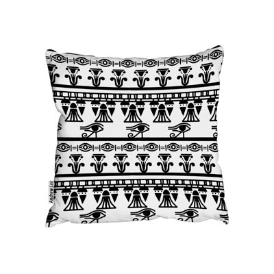 Geometric Square Cushion