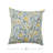 Embroidered Cotton Reversible Throw Pillow