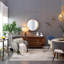 Miroir mural rond