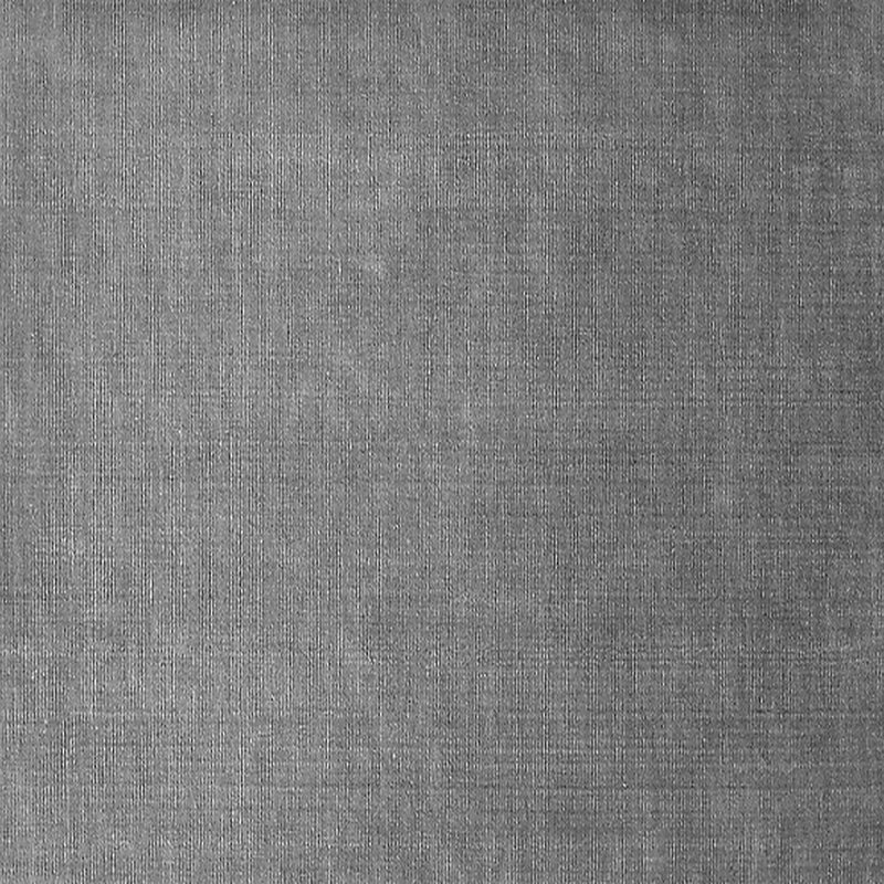 Tapis gris en chenille / polyester tissé à la machine Concannon, Carré 5 pi