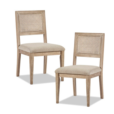 Ensemble de 2 chaises sans accoudoirs