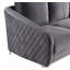 Causeuse moderne en velours 55 "Sofia-92657939