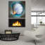 «Clam Shell Glow» par Louise Montillio, art mural en verre acrylique-226816333