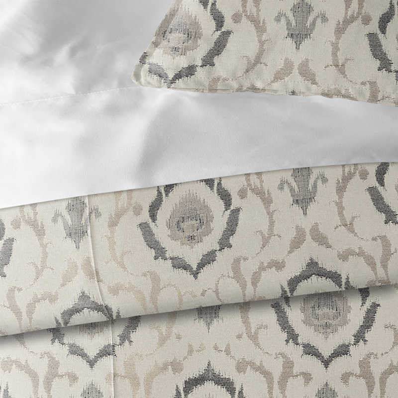 Ivory Cotton King Bedspread with Shams