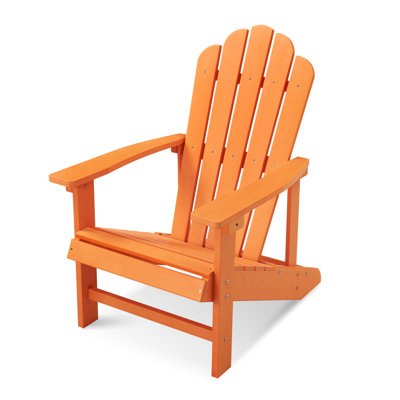 Adirondack Chair, Outdoor Oversized Patio Chair Poly Lumber Weather Resistant & Durable Fire Pits Chair