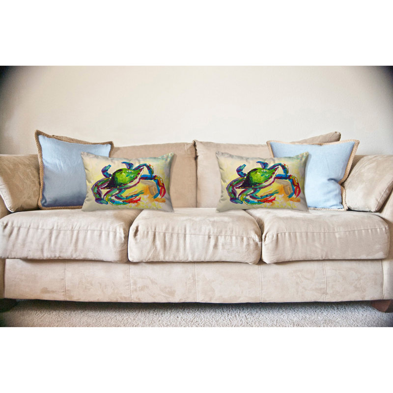 Housse de coussin rectangulaire Crab Crab