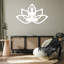 Art mural en métal fleur de lotus Bouddha - méditation spirituelle zen-1395780657-1395780663