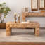 Table basse à relief géométrique 47,24 "