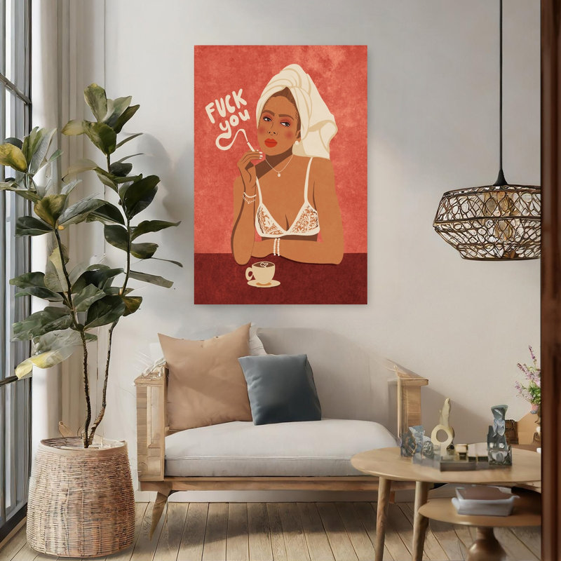 Art contemporain Art contemporain, H 48 po x l 32 po