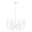 Lustre blanc texturé 6 lumières Parra-123222958