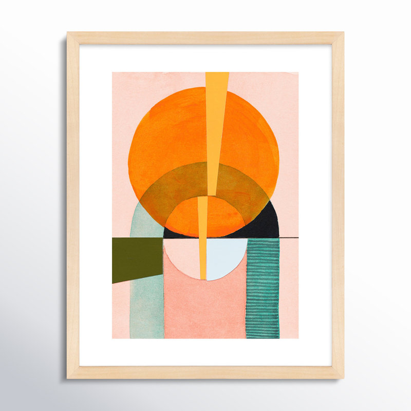 Composition Nr. 5 Painting by Allison Rietta, Maple, 30" H x 24" W x 1.25" D