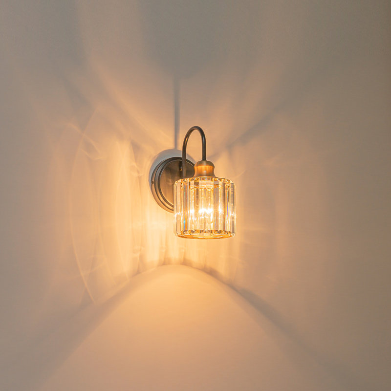 Applique murale à 1 lumière pour meuble-lavabo