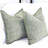 Textured Cotton Throw Pillow Covers / Modern Cushion Covers / Elegant Square Pillow Cases-116396109-116396107