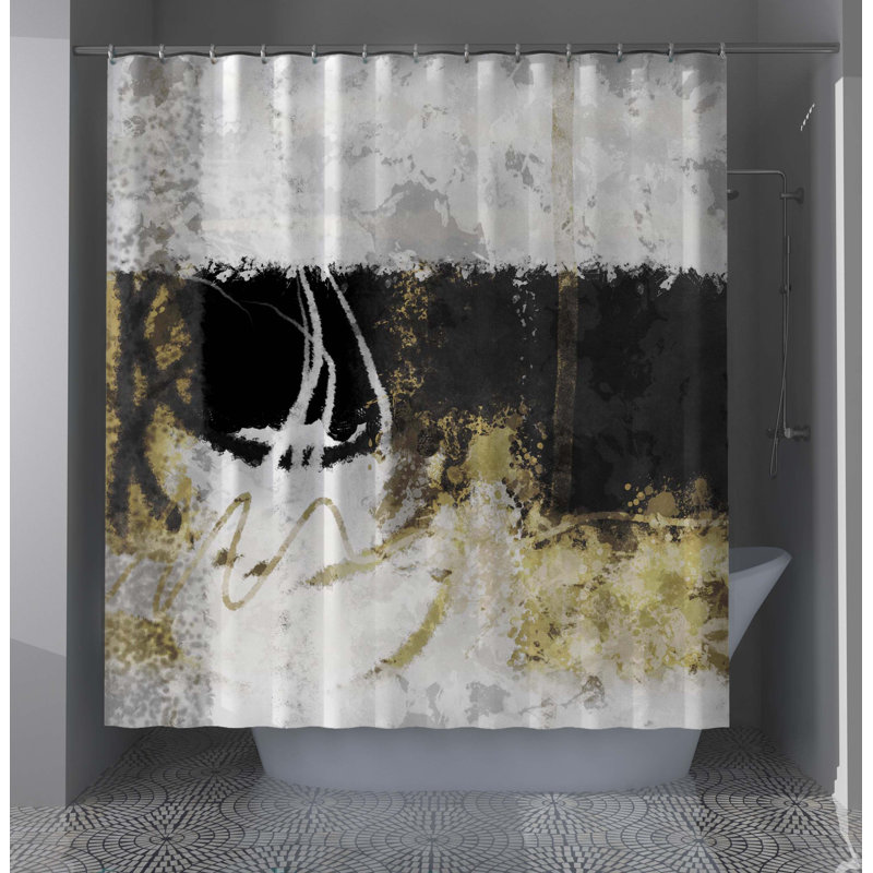 Abstract Shower Curtain